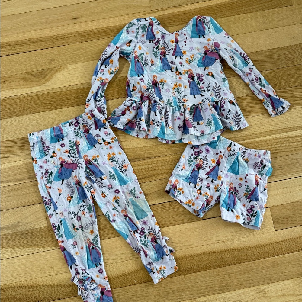 Posh Peanut Disney Frozen Sisters 3 Piece Set 2T